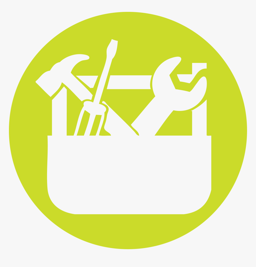 White Icons For Maintenance, HD Png Download