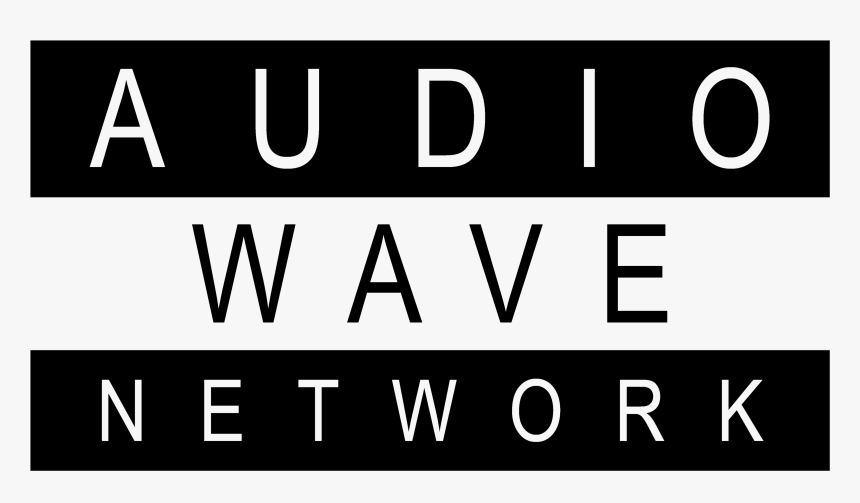 Audio Wave Network - Black-and-white, HD Png Download
