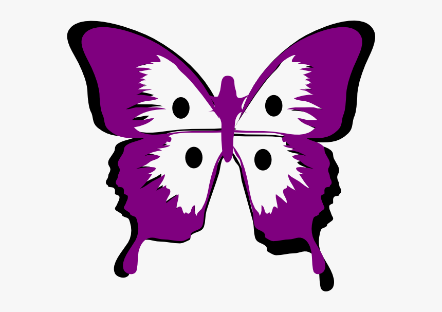 Transparent Cartoons Clipart - Butterfly Clip Art, HD Png Download