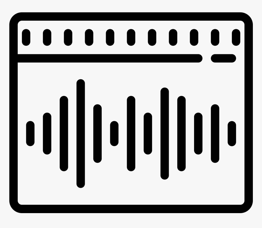 Audio Wave 2 Icon, HD Png Download