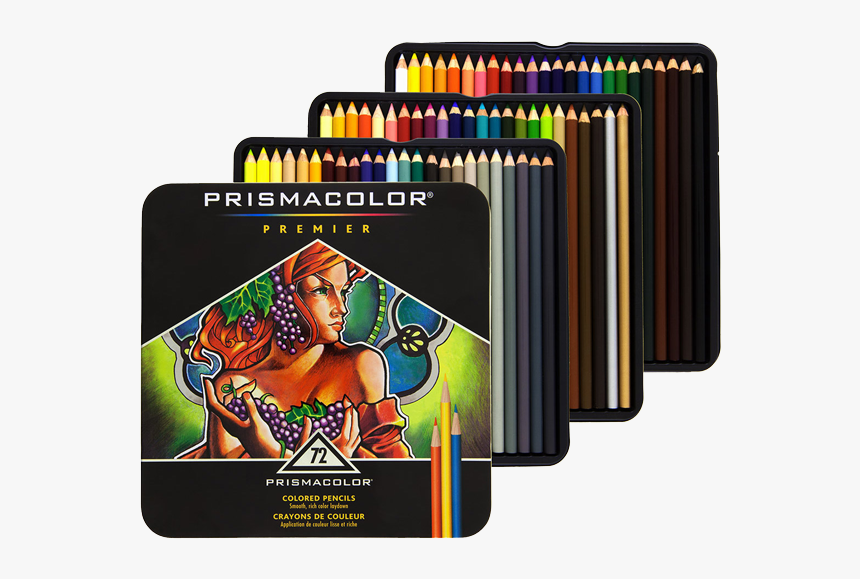 Prismacolor Premier Soft Core Colored Pencils - 72 Pack Prismacolor Pencils, HD Png Download