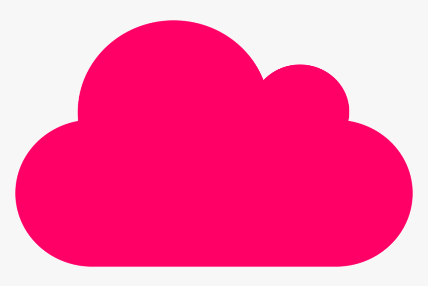Pink Cloud Icon Png Clipart , Png Download - Pink Cloud Icon Png, Transparent Png