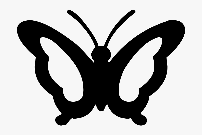 Silhouette Butterfly 008 By Jassy2012 On Clipart Library - Clip Art, HD Png Download