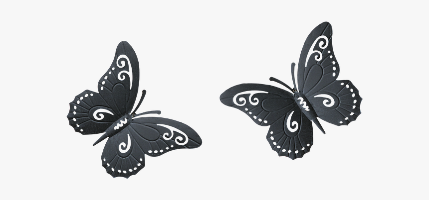 #butterflies #vector #sticker #freetoedit - Sheet Metal Butterfly, HD Png Download