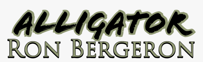 Alligator Ron Bergeron Logo - Graphics, HD Png Download