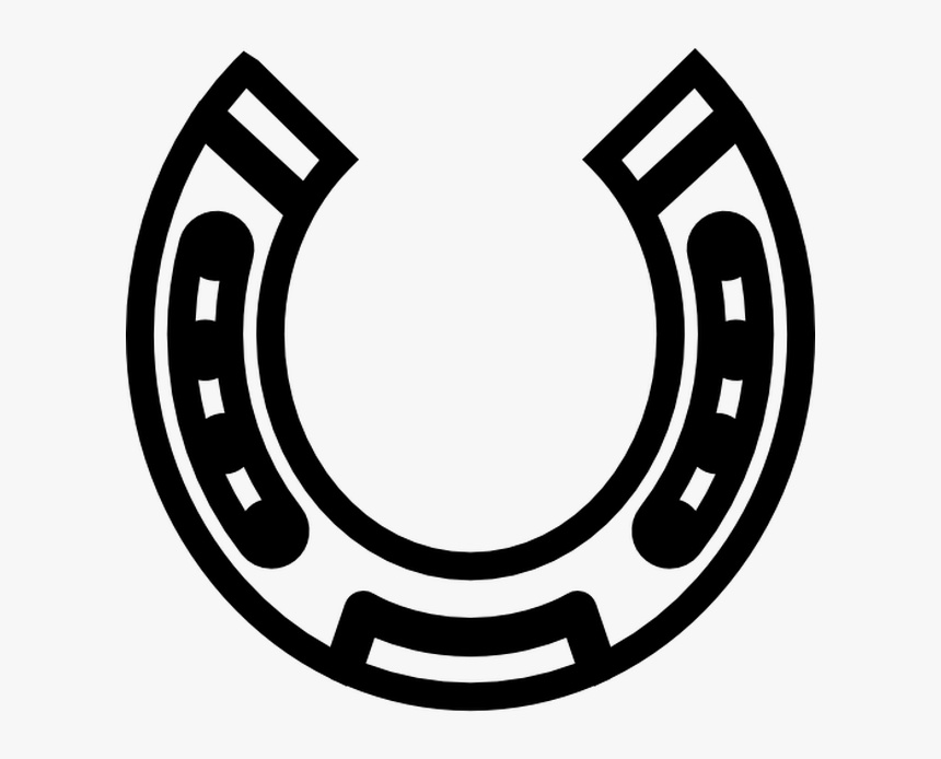 Horseshoe Transparent Vector - Forma Ferro Di Cavallo, HD Png Download