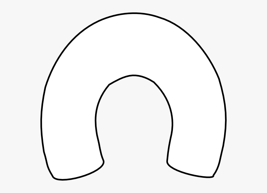Horseshoe Clipart Footprint - Circle, HD Png Download