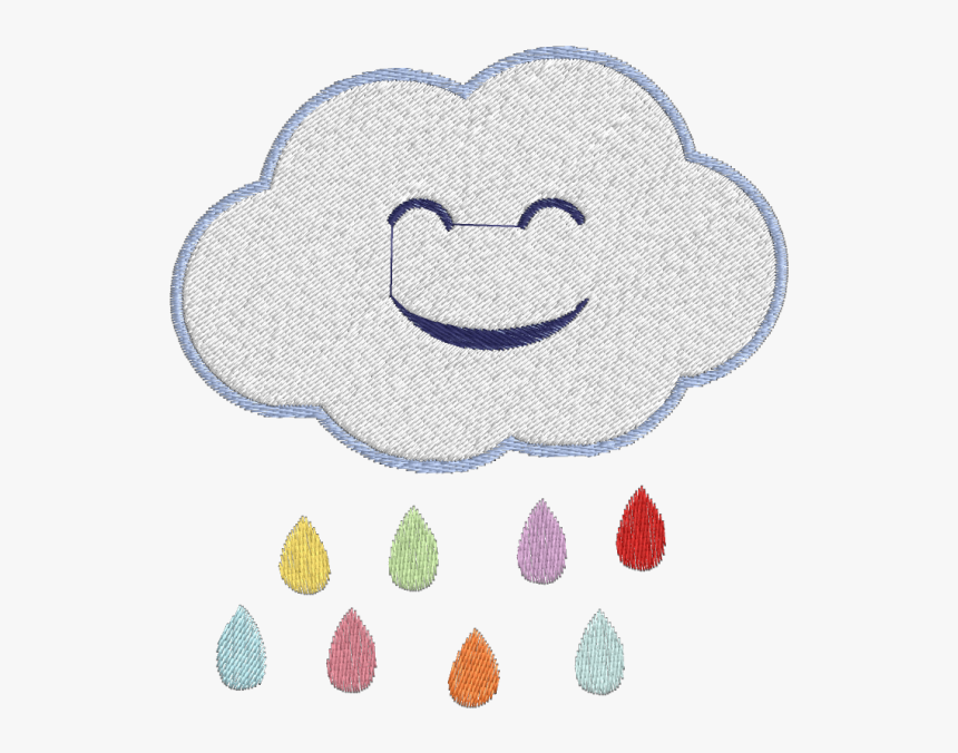 Nuvem Comchuva Coloridas, HD Png Download