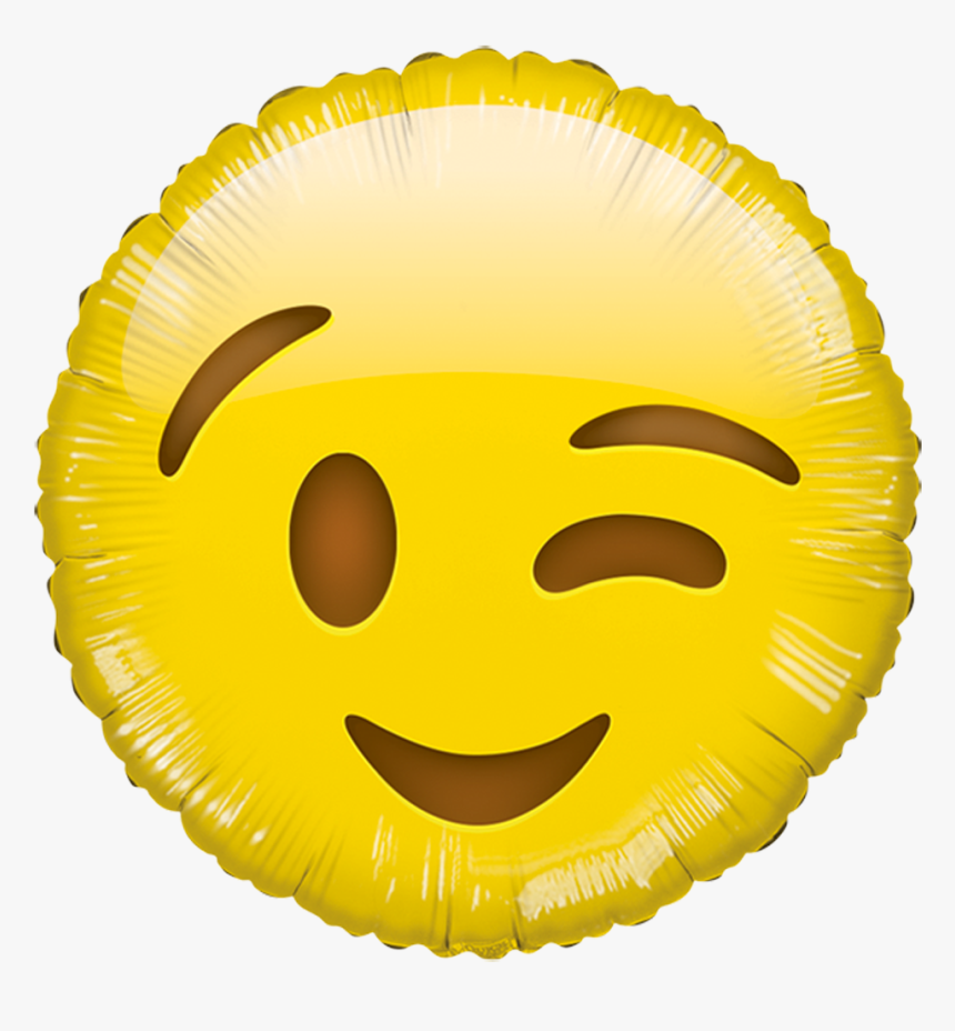 18 - Emoji Faces On Balloons, HD Png Download