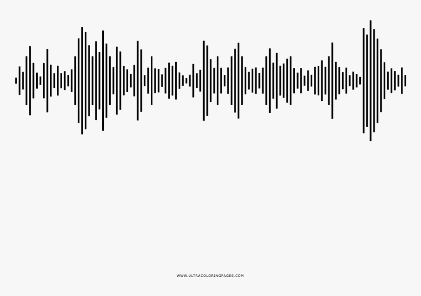 Soundwave Coloring Page - Onda Del Sonido Png, Transparent Png