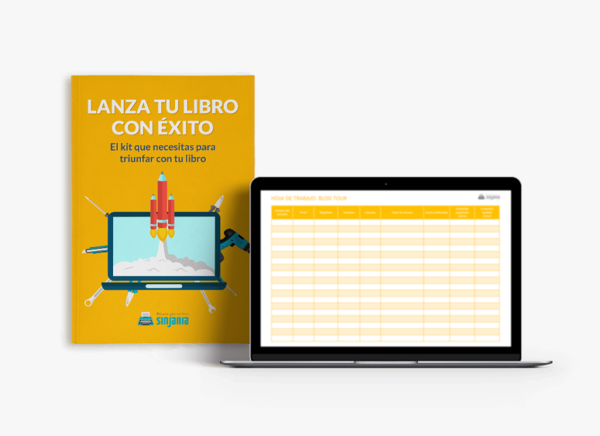 Kit Lanza Tu Libro Con Éxito - Display Device, HD Png Download