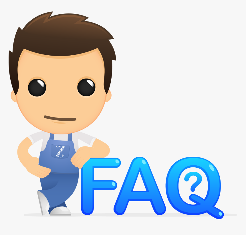 Faq Cartoon Png, Transparent Png