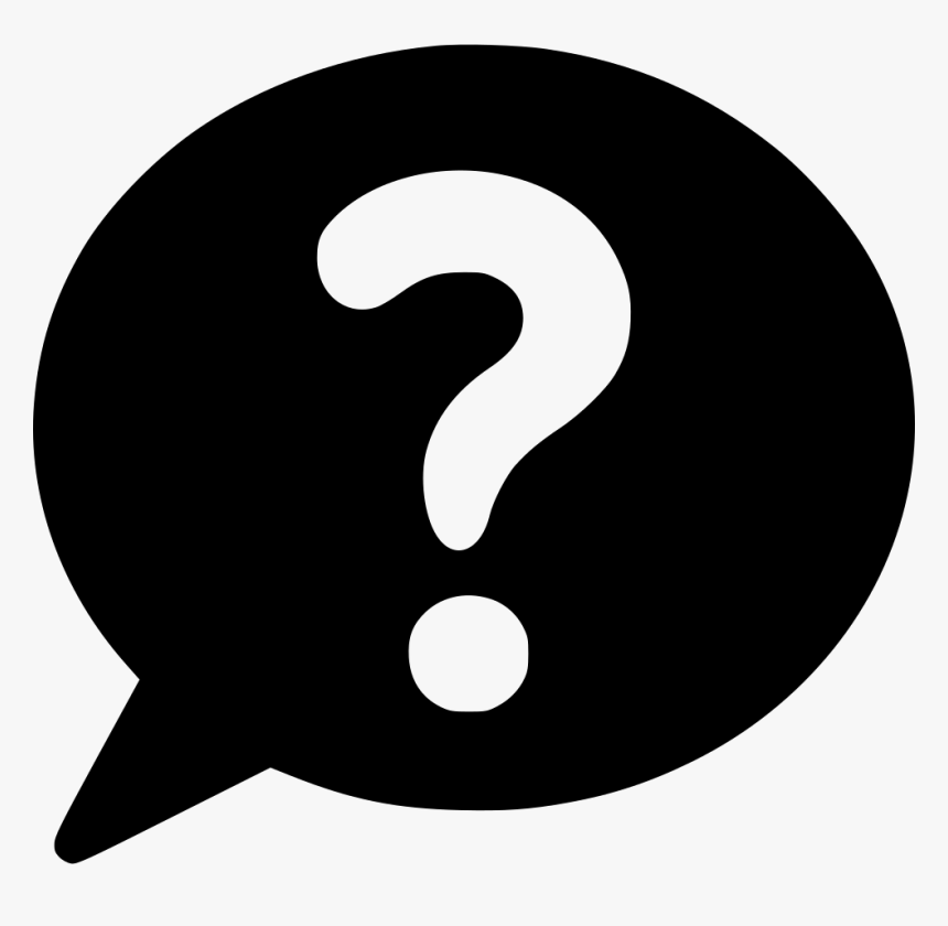 Faq - White Doubt Icon Png, Transparent Png
