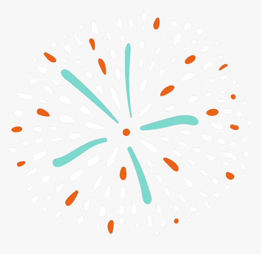 Fuegos Artificiales Festivos Coleccion Iconos Redondos - Circle, HD Png Download