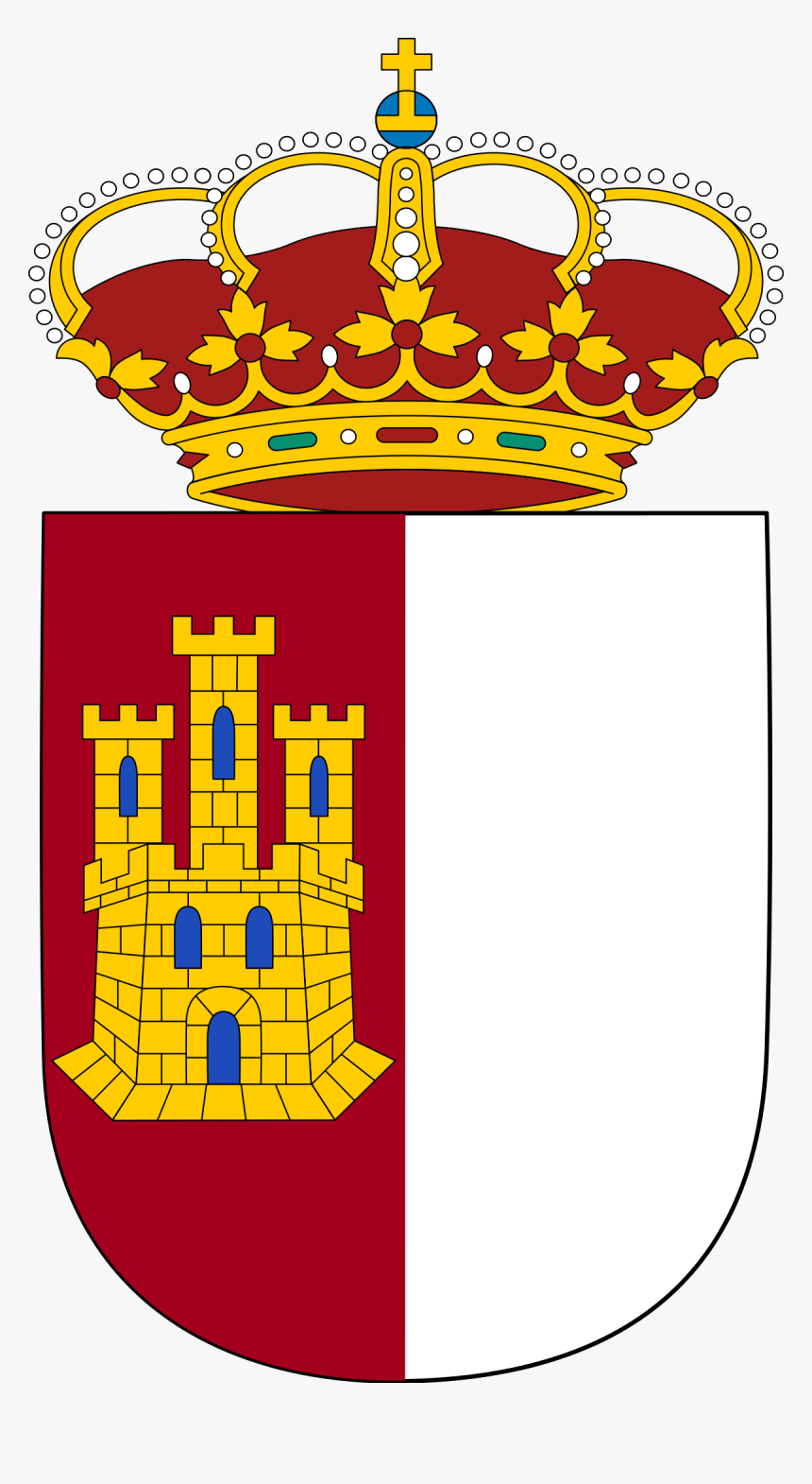 Castilla La Mancha Coat Of Arms, HD Png Download