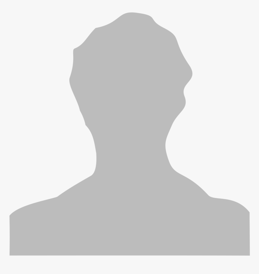 White Bust Silhouette Png, Transparent Png