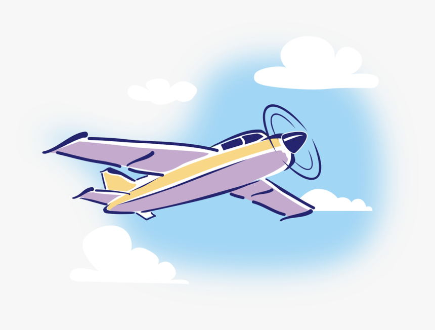 Transparent Airplane Vector Png - Mcdonnell Douglas Dc-9, Png Download