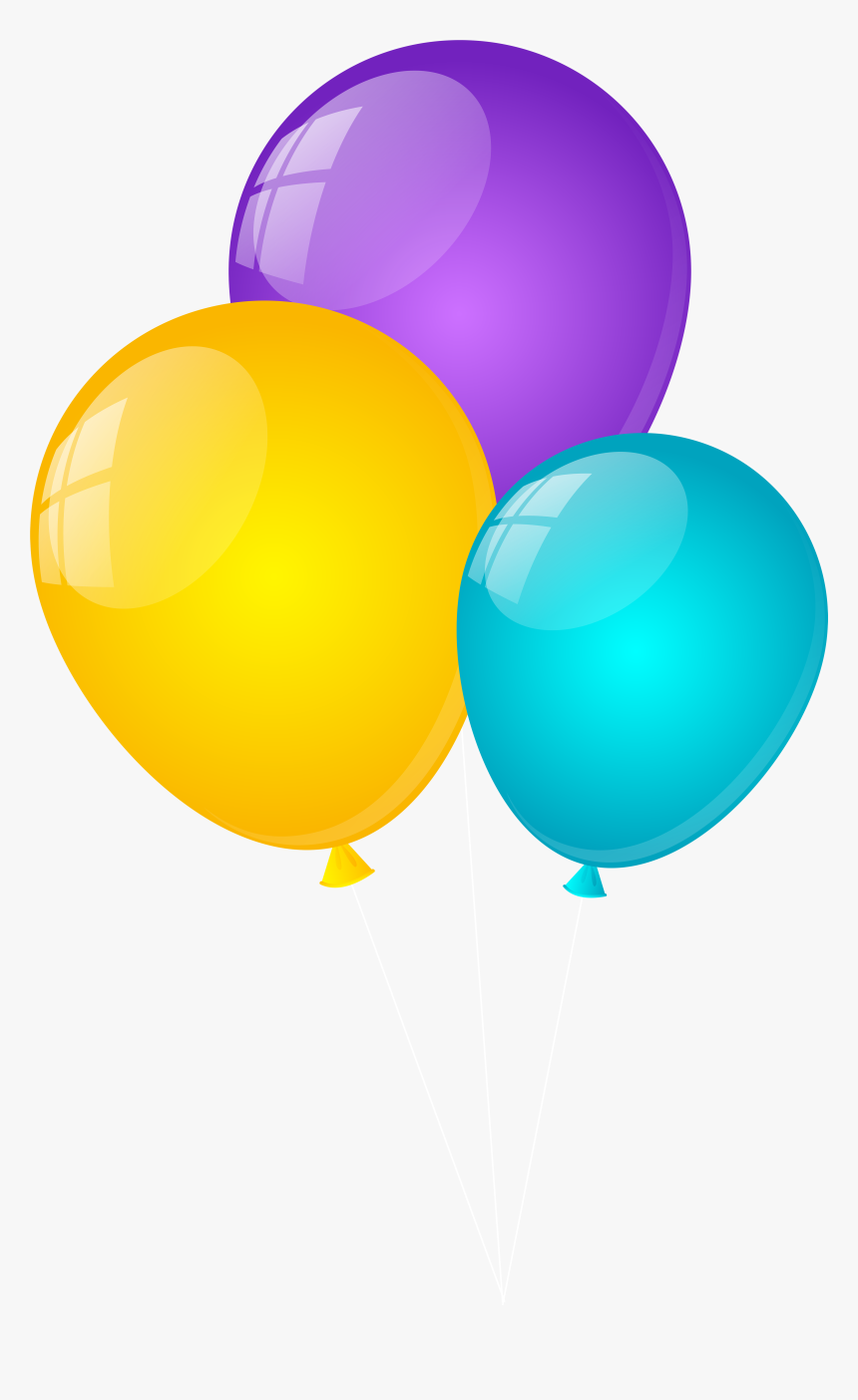 Balloons Png Clip Art - Balloon Png Clipart, Transparent Png