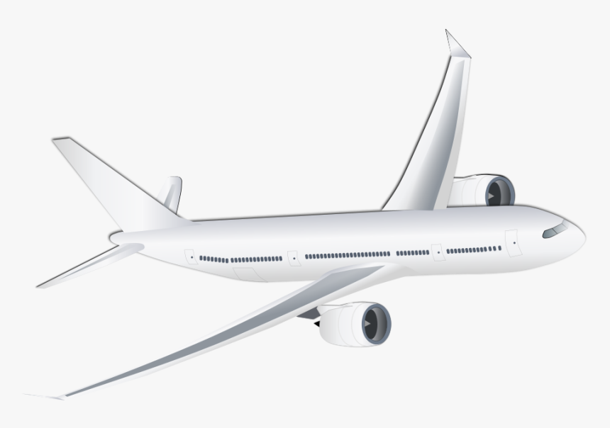 Aircraft Vector Airline - Aviao Comercial Png, Transparent Png