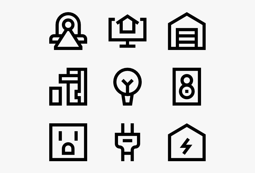 Smart House - Playground Icons, HD Png Download