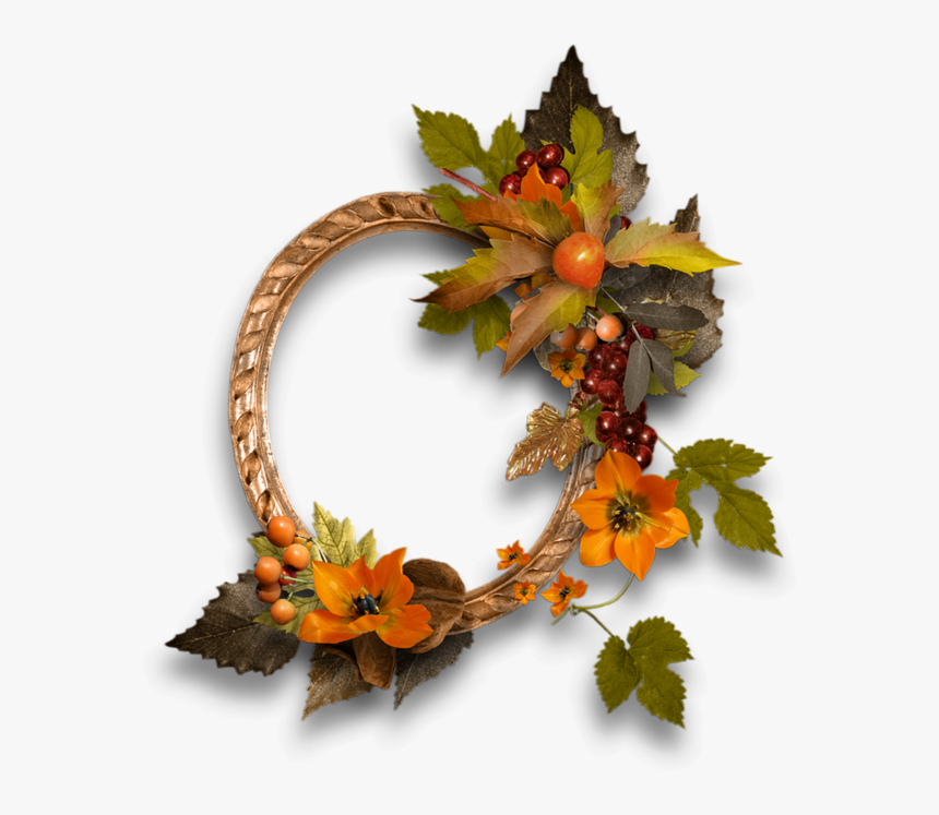 Cluster, Cadre Automne Png - Automne Png, Transparent Png