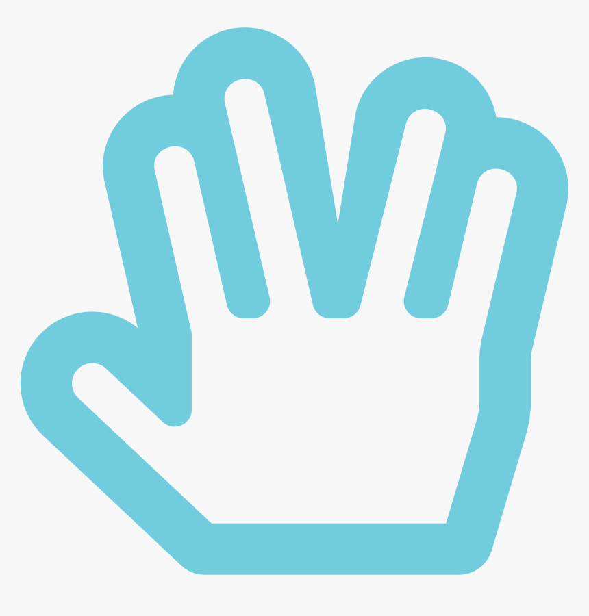 Live Long And Prosper Icon Clipart , Png Download - Live Long And Prosper Icon, Transparent Png