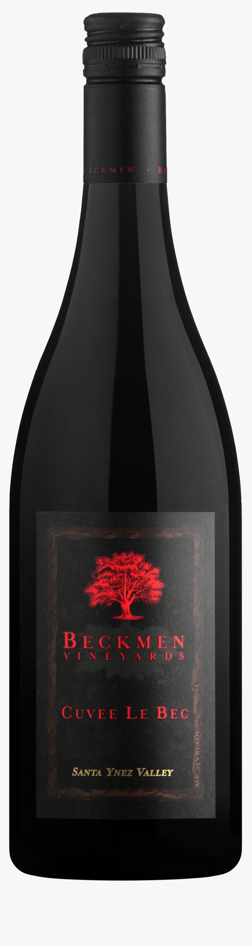Beckmen 2017 Cuvee Le Bec, Santa Barbara - Glass Bottle, HD Png Download