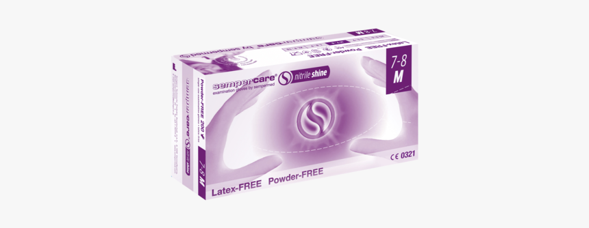 Sempercare Shine - Rukavice Fialové, HD Png Download