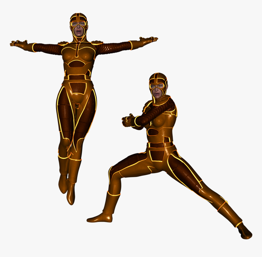 Superhero Sci-fi Cyborg Free Photo - Superhero, HD Png Download