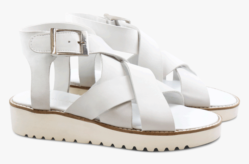 Celia 13 Powder White Ladakh White Sandals - Fisherman Sandal, HD Png Download