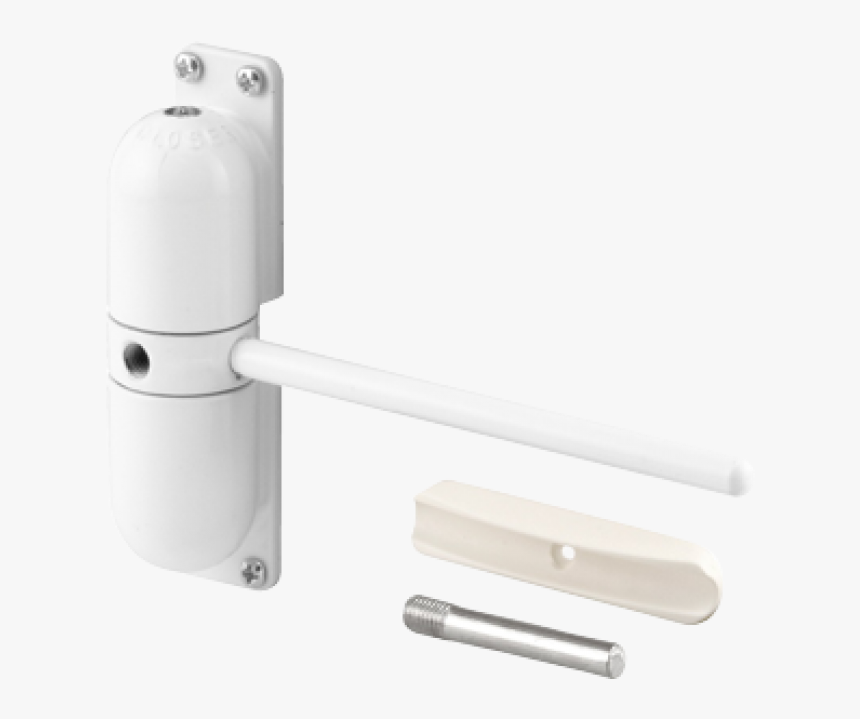 Gibcloser Kc10hd White Powder Coated Door Closer - Toilet, HD Png Download