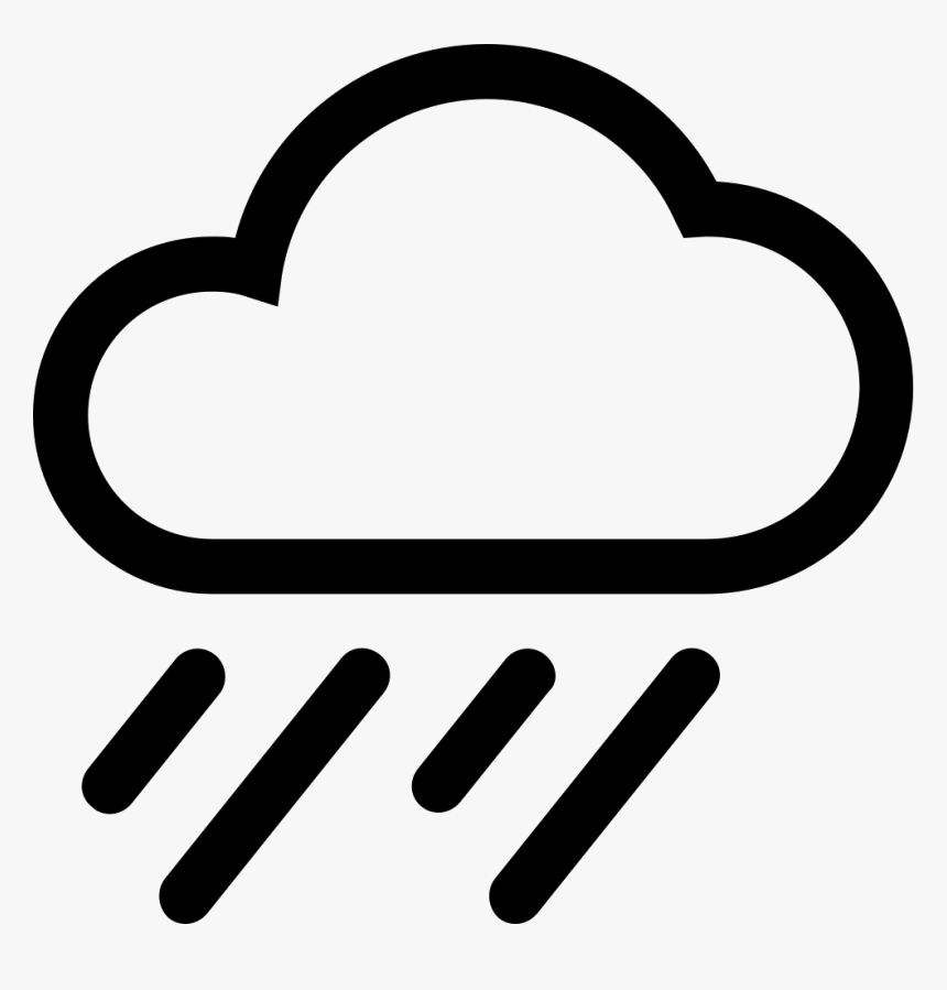 Png File Svg - Rain Symbol Png, Transparent Png