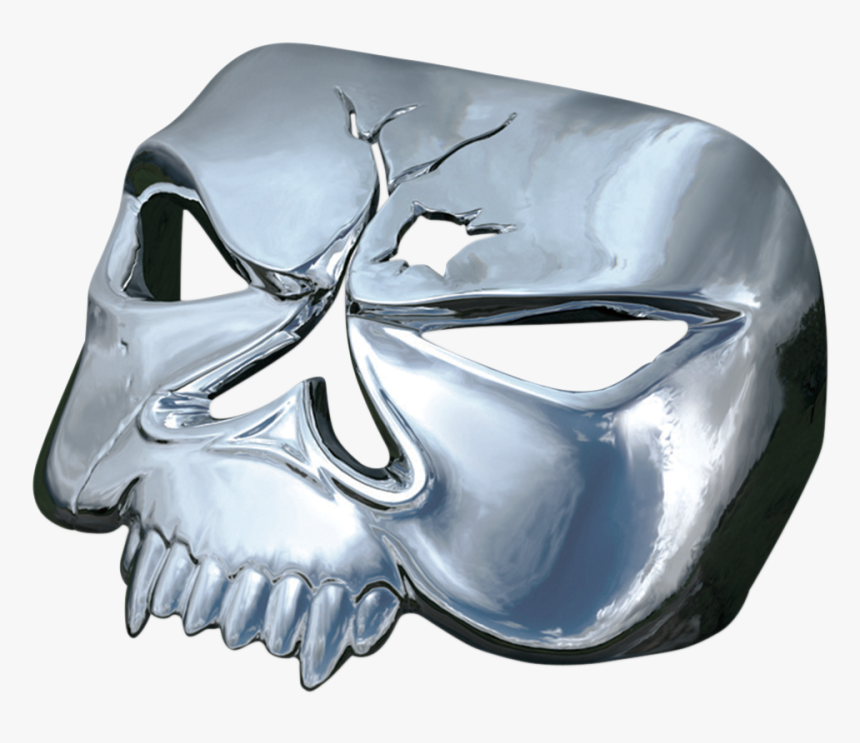 9009 Kuryakyn 3d Zombie Skull Taillights Cover Harley - Skull, HD Png Download