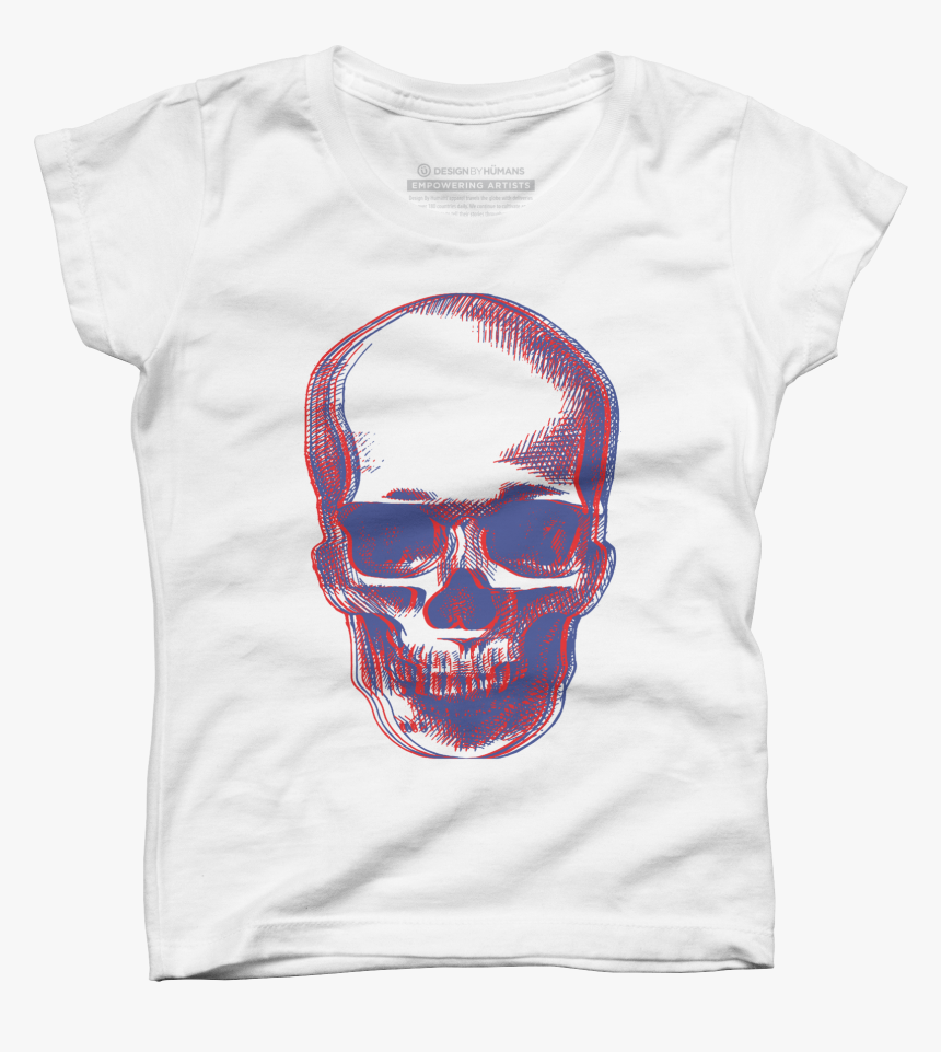Skull 3d Men S T Shirt - Skull, HD Png Download