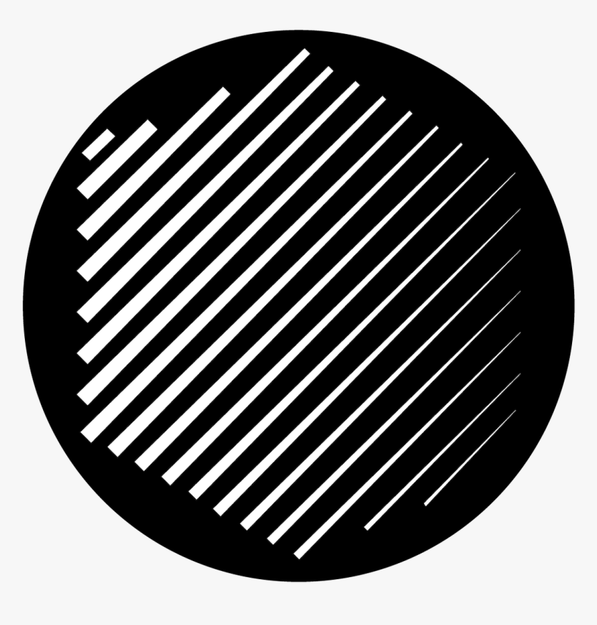 Apollo Design Sr-6184 Pelting Rain B&w Superresolution - Circle, HD Png Download