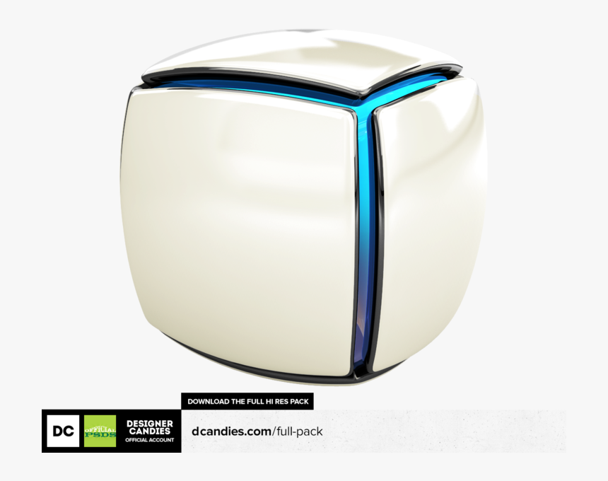 3d Cube Psd Png, Transparent Png