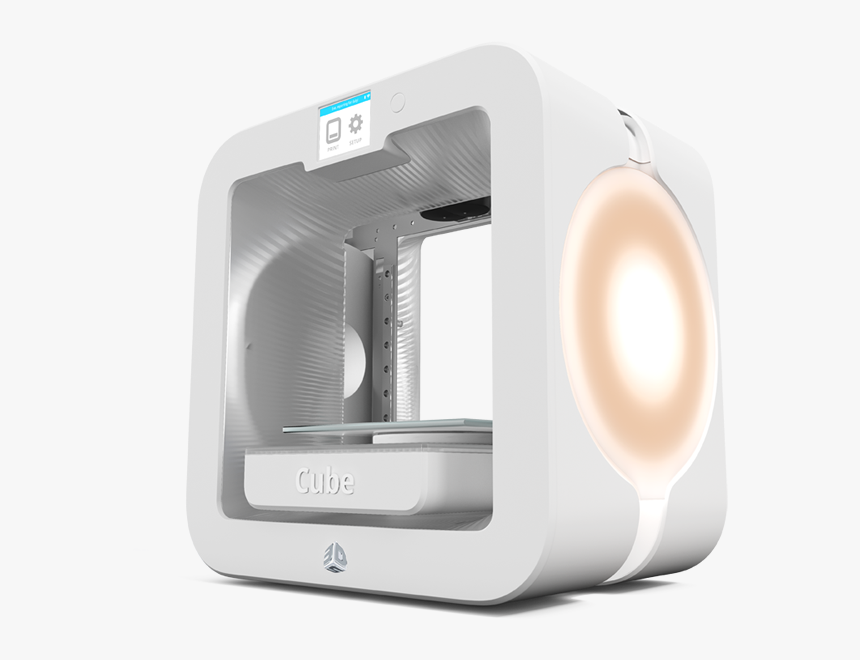 3d Systems Cube 3 White - 3dsystems Cube, HD Png Download