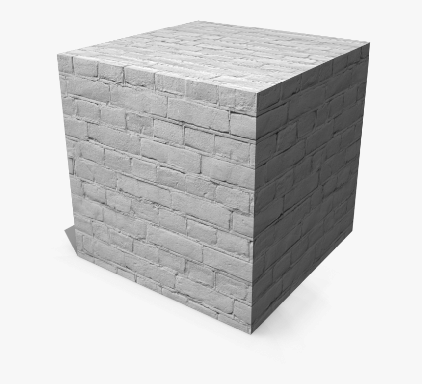 Brick Cube 3d, HD Png Download