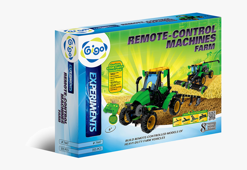 7447 B - Tractor, HD Png Download