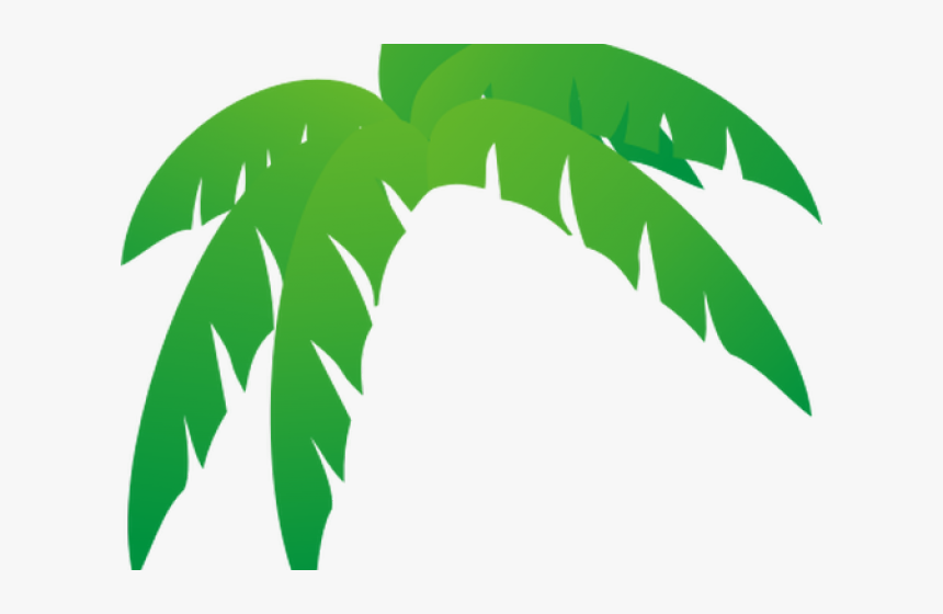 Palm Tree Clipart Palmera - Clip Art Palm Tree Leaves, HD Png Download