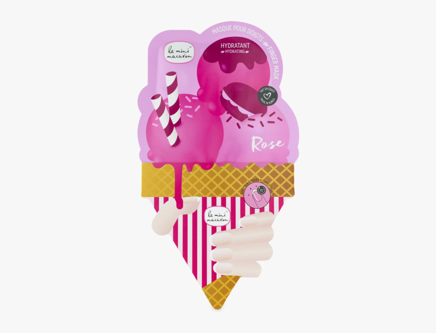 Le Mini Macaron Rose Nail Mask, HD Png Download
