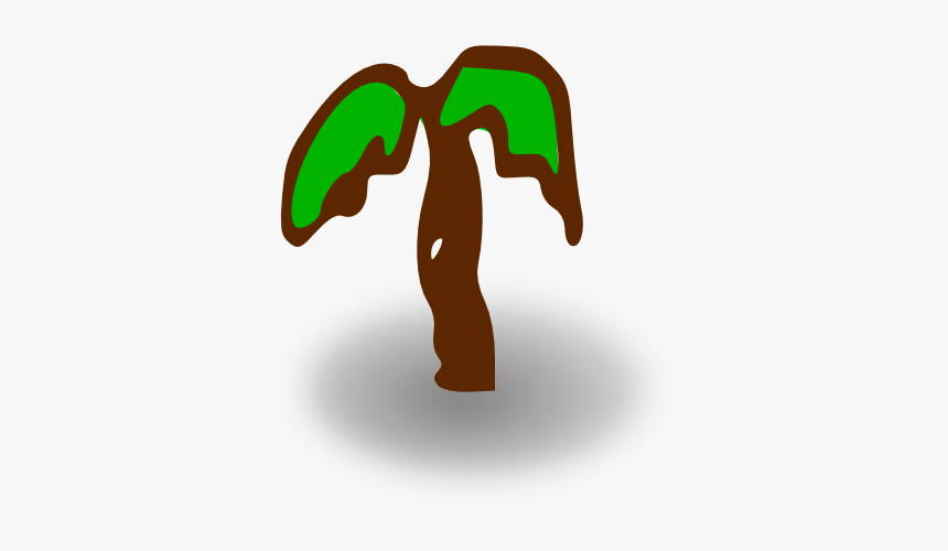 Palm Tree Clipart Small - Illustration, HD Png Download