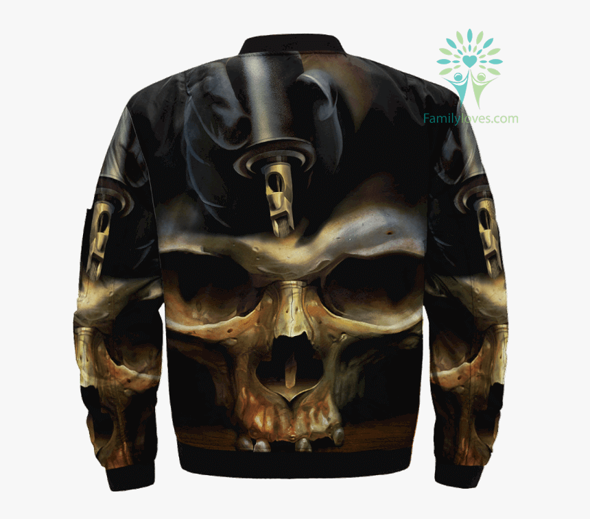 Tattoo Machine Skull Over Print Jacket %tag Familyloves - Maquinas De Tatuar Fondos, HD Png Download