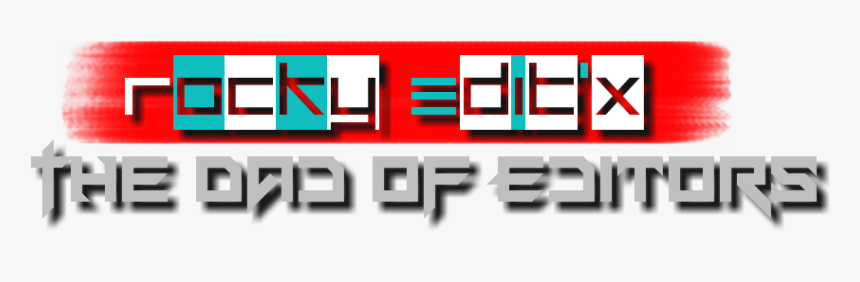 Rocky Edit X Png, Transparent Png