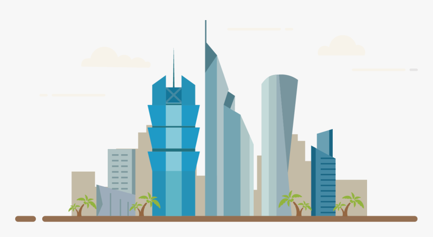 Building Landmark Landmarks Vector Png Image High Quality - Landmark Vector Png, Transparent Png