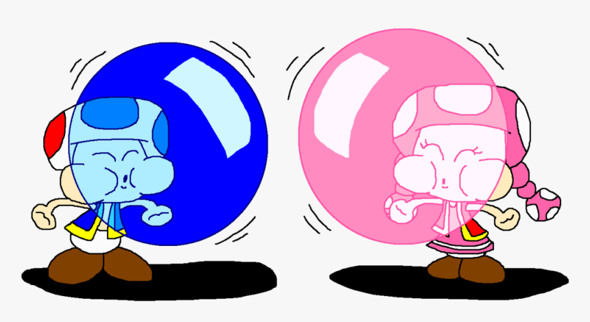 X Toadette Color Bubble Gum By Pokegirlrules - Rocky The Flying Squirrel Color Bubble Gum, HD Png Download