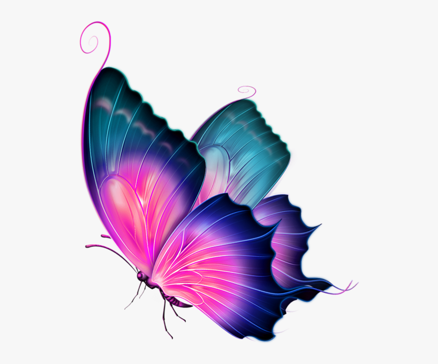 Clipart Butterfly Watercolor - Watercolor Butterfly, HD Png Download