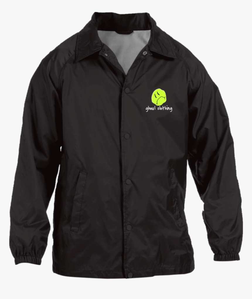 Yellow Frowny Face - Harriton Adult M775 Jacket Nylon Staff, HD Png Download