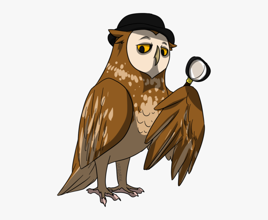 #no Thighhighs Today#winky Face#kofi Request#kofi#doodle#owl - Owl, HD Png Download