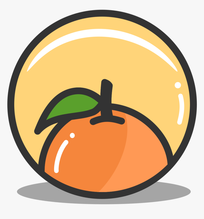Button Orange Icon - Icon, HD Png Download